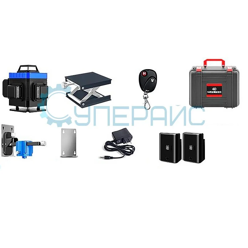 Восьмилучевой уровень MBOOS MBS-10-7 с кронштейном фото 11