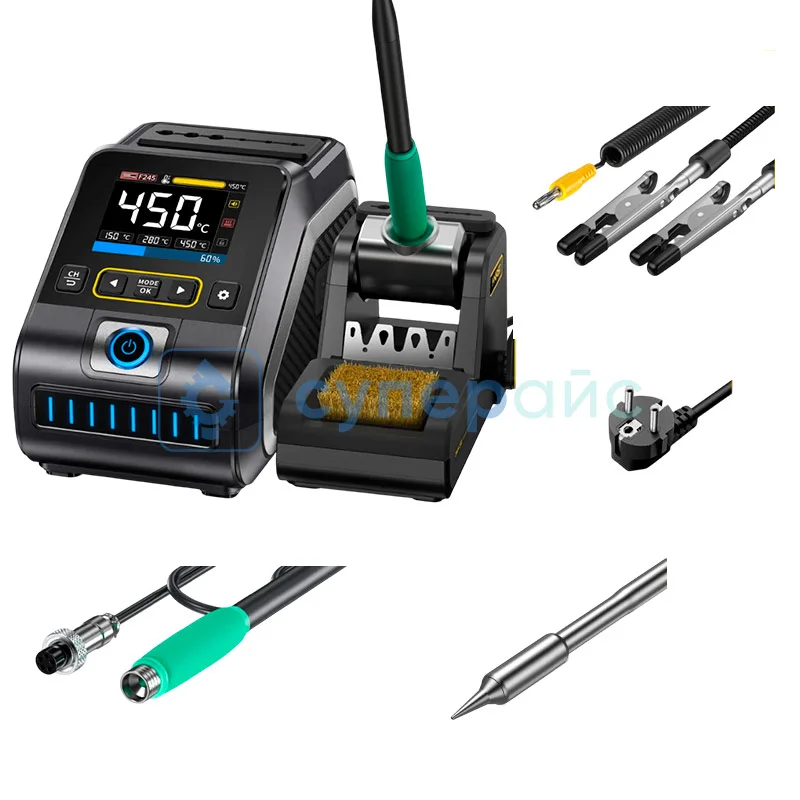 Контактная паяльная станция FNIRSI DWS-200 245 фото 4