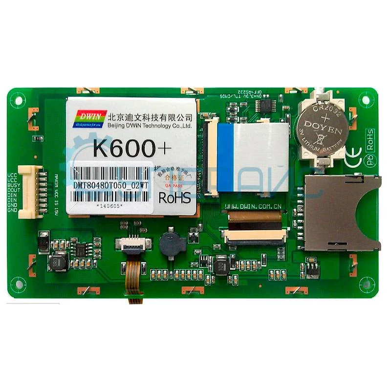 Резистивный сенсорный дисплей DWIN DMT80480T050_02W фото 1