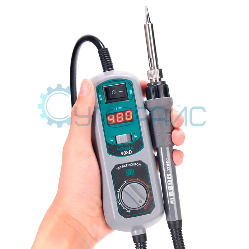 Паяльник YIHUA 908D с регулировкой температуры фото 3