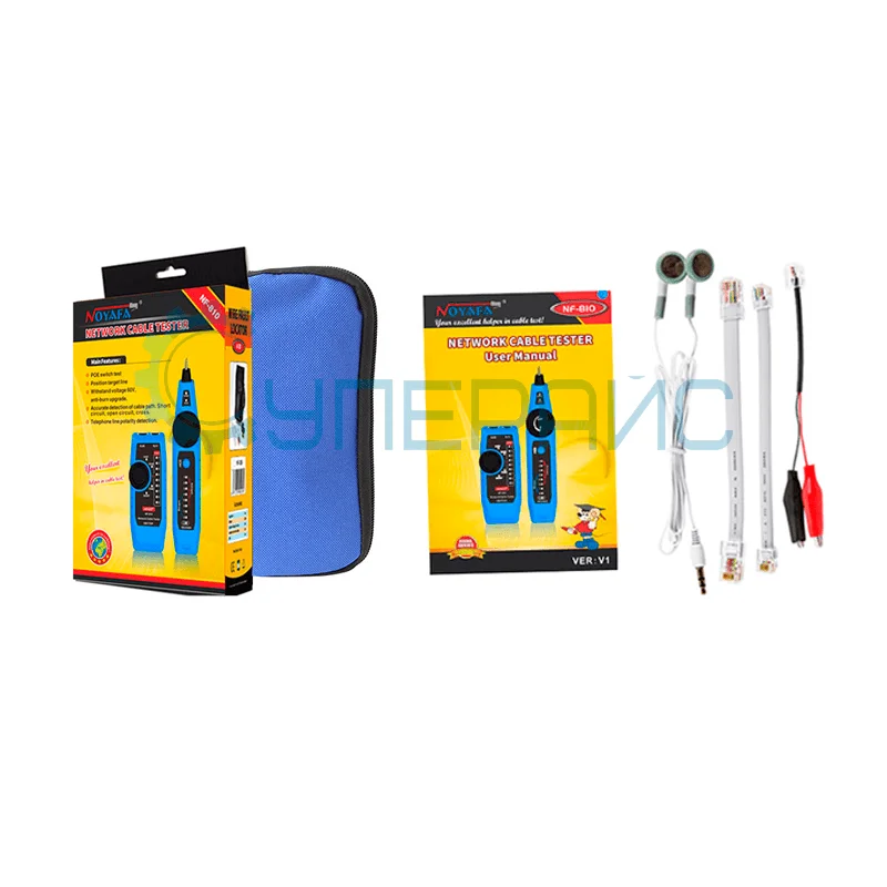 Сетевой тестер Noyafa NF-810 фото 2
