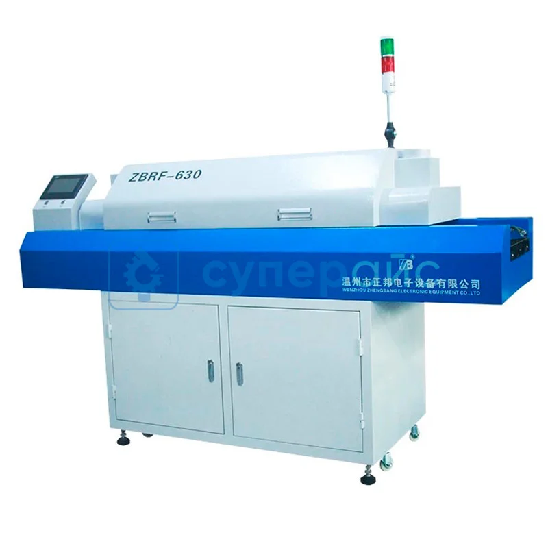 Конвейерная печь Zhengbang ZBRF630 для микросхем фото 1