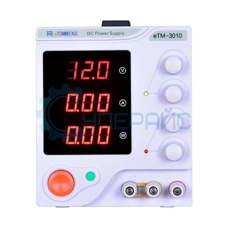 Лабораторный источник питания eTOMMENS eTM-3010 (30В, 10А) фото 1