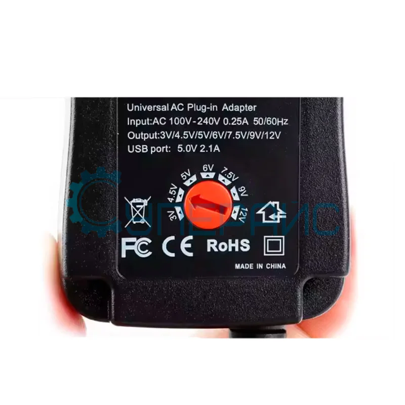 Универсальный сетевой адаптер IviLongTail 30W фото 2