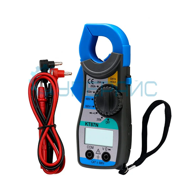 Мини цифровые клещи переменного тока ANENG KT87N фото 7