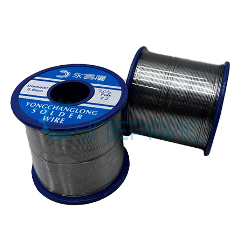 Припой с содержанием олова (Sn) 63%, 0,8 мм, 750 г фото 1