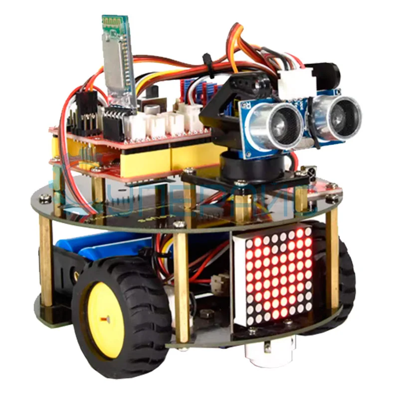 Программируемый колесный робот-конструктор на базе Arduino Keyes (Bluetooth) фото 2