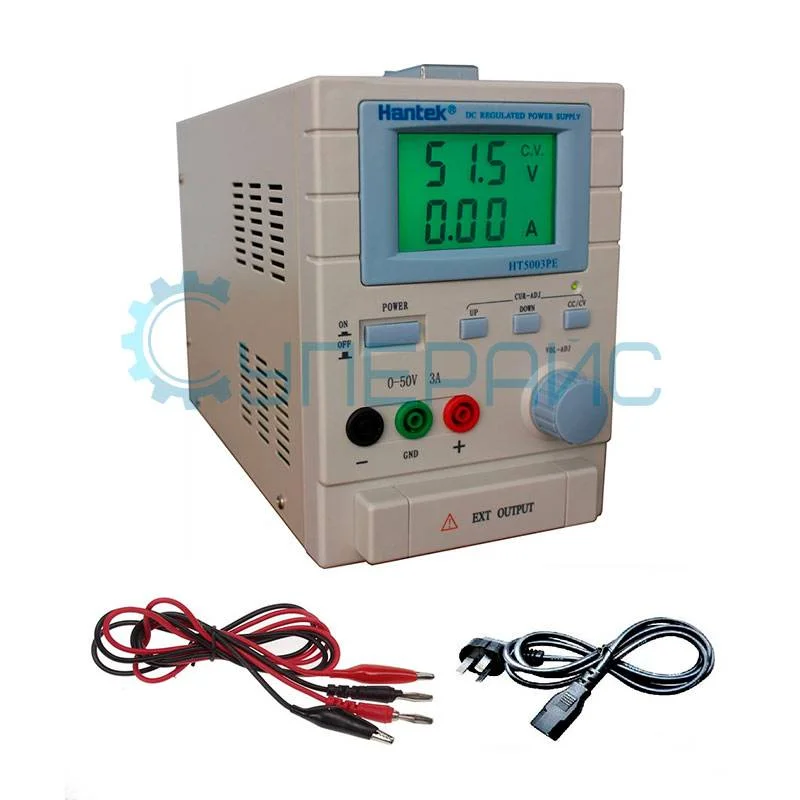 Лабораторный источник питания постоянного тока Hantek HT5003PE (50В, 3А) фото 5