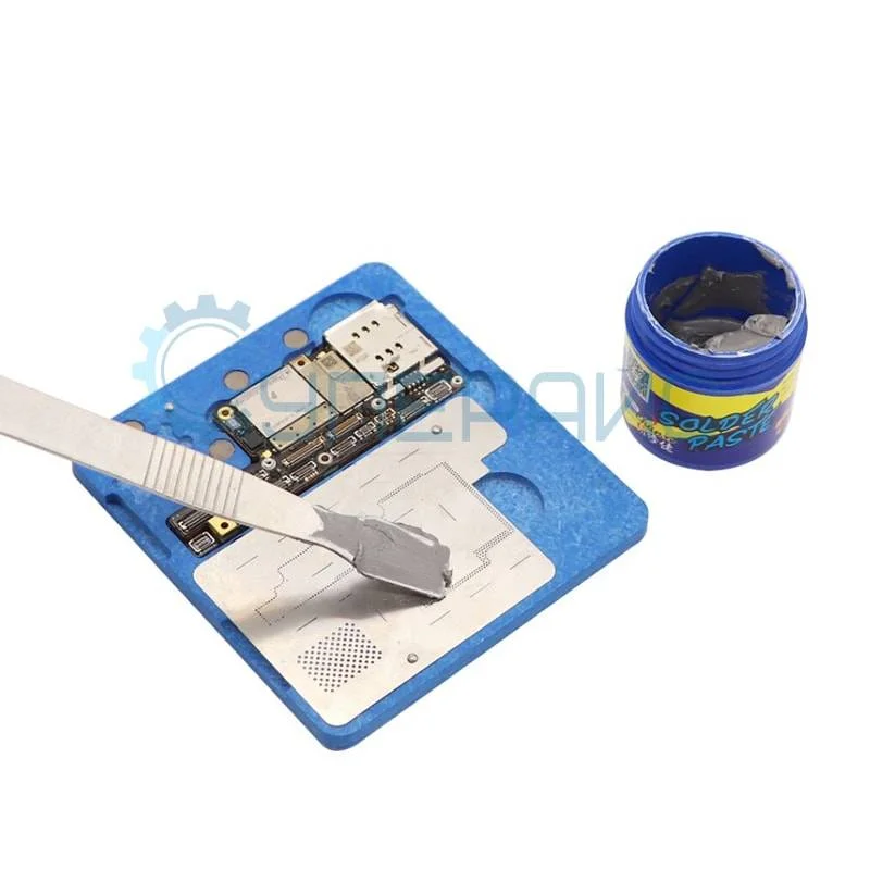 Оловянная паста для пайки MECHANIC XGS60 (60 г, в банке) фото 5