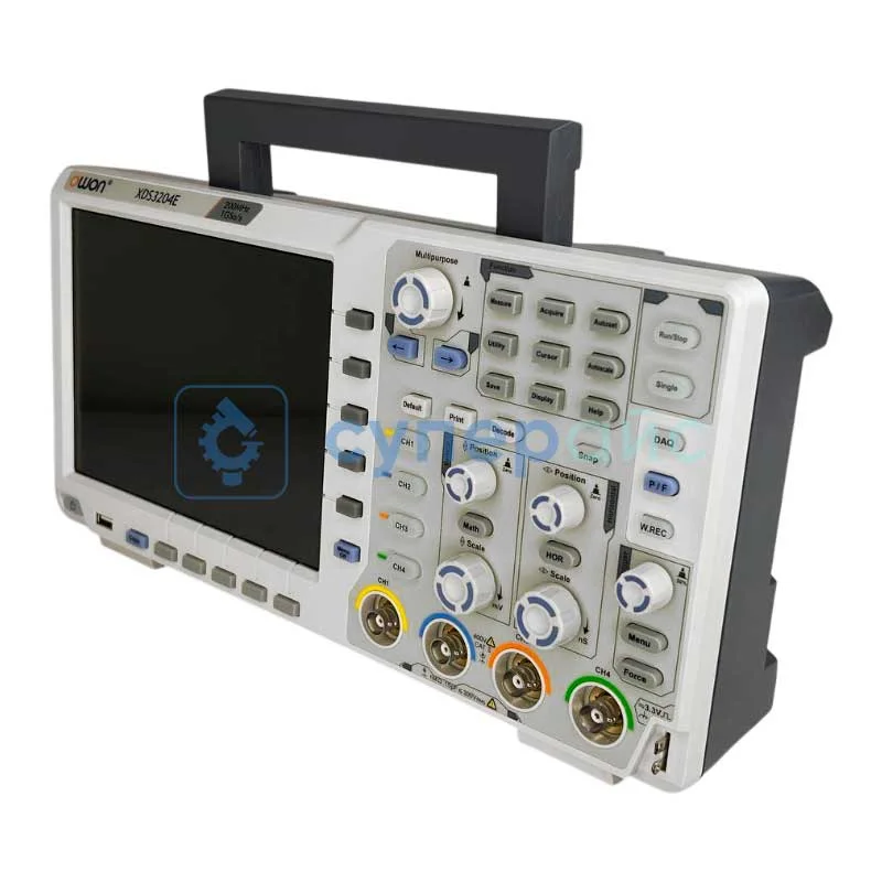 Четырехканальный осциллограф OWON XDS3204E (4 канала, 200 МГц) фото 2