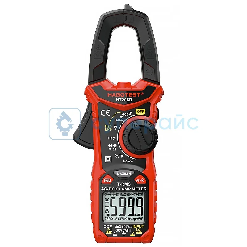 Клещи токоизмерительные Habotest HT206D фото 1