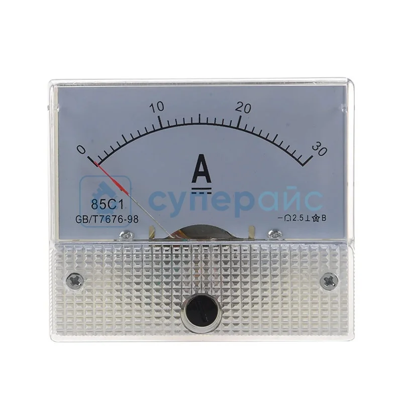 Стрелочный амперметр YouХееn 85С1 30А фото 1