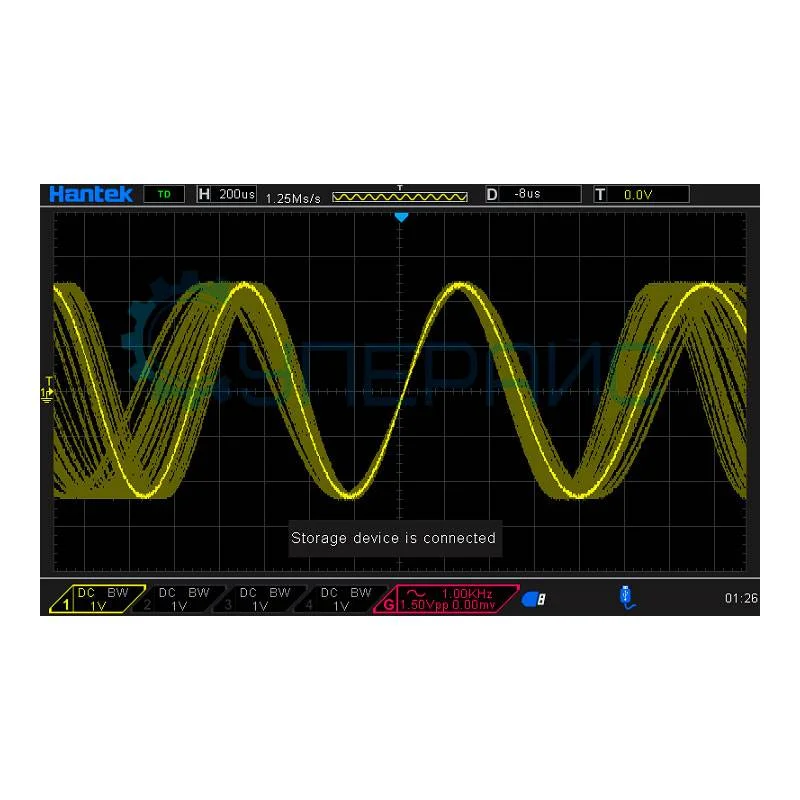 Цифровой осциллограф Hantek DSO4204B (4 канала, 200 МГц) фото 15
