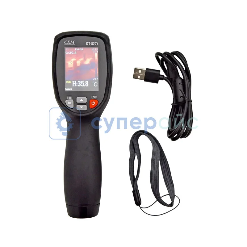 Промышленный тепловизор CEM DT-870Y фото 3