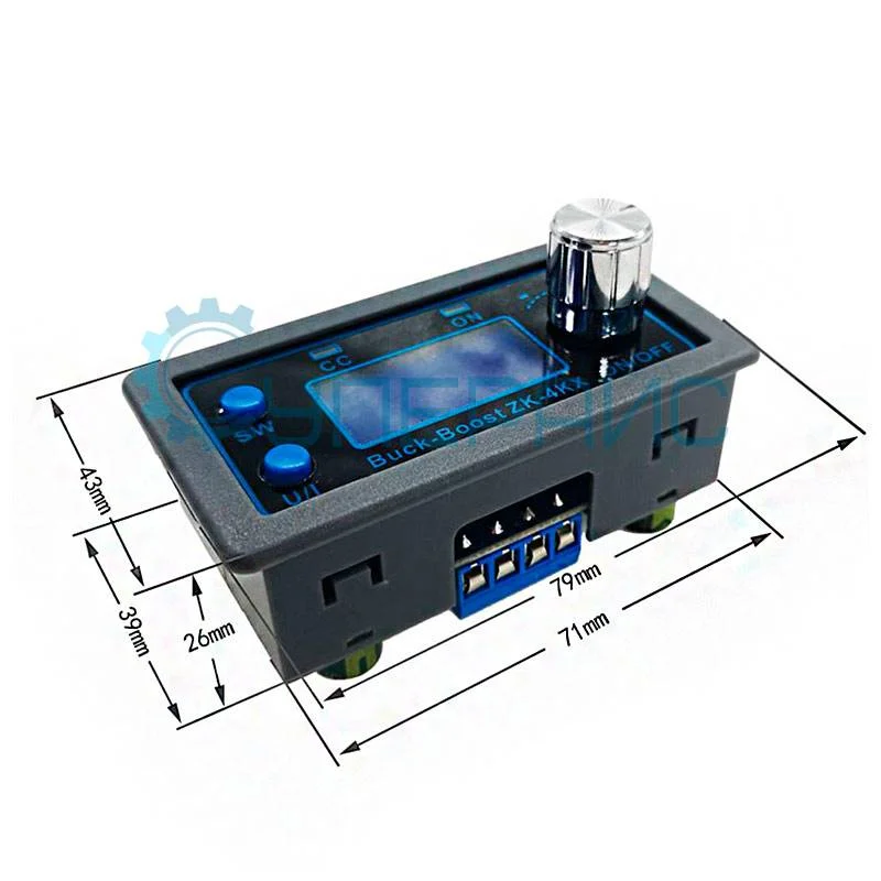 DC-DC регулируемый модуль питания ZK-4KX фото 6