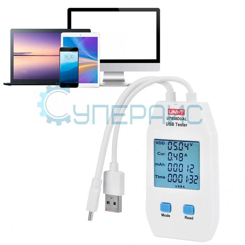 USB измеритель UNI-T UT658DUAL фото 4