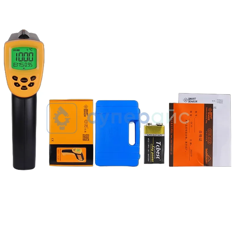 Инфракрасный пирометр SMART SENSOR AR862D+ фото 1