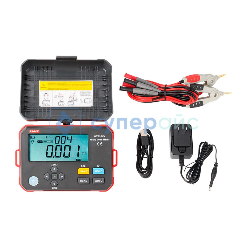 Лабораторный микроомметр UNI-T UT620C+ фото 6