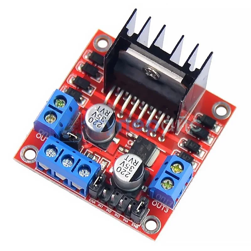 Драйвер шагового двигателя L298N фото 1