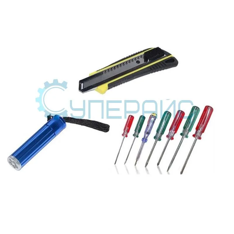 Комплект инструментов CT-168 для обслуживания локальных сетей фото 7