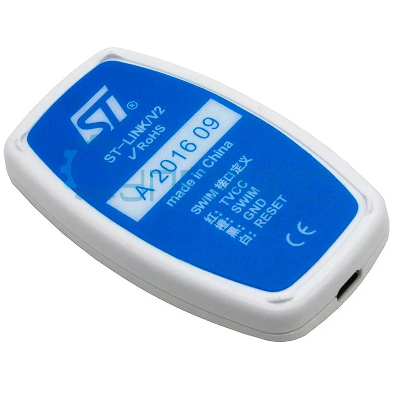Внутрисхемный программатор ST-LINK/V2 (для МК серии STM8, STM32) фото 1