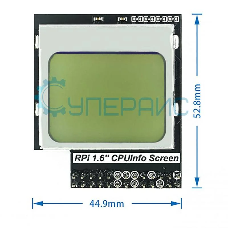 LCD дисплей Raspberry Pi 84x48 фото 3