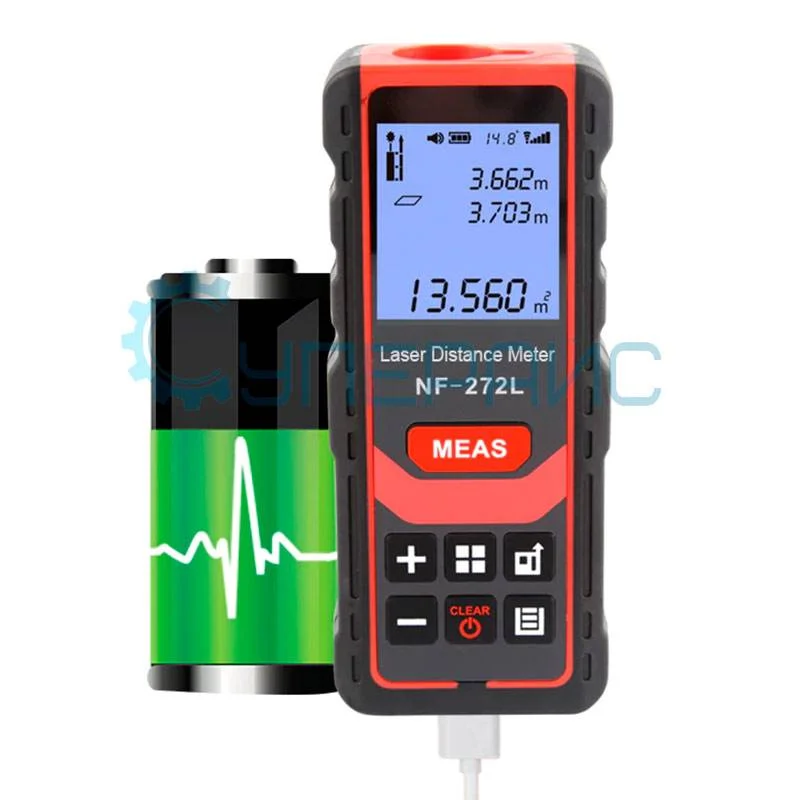 Лазерный дальномер Noyafa NF-272L 60м фото 4