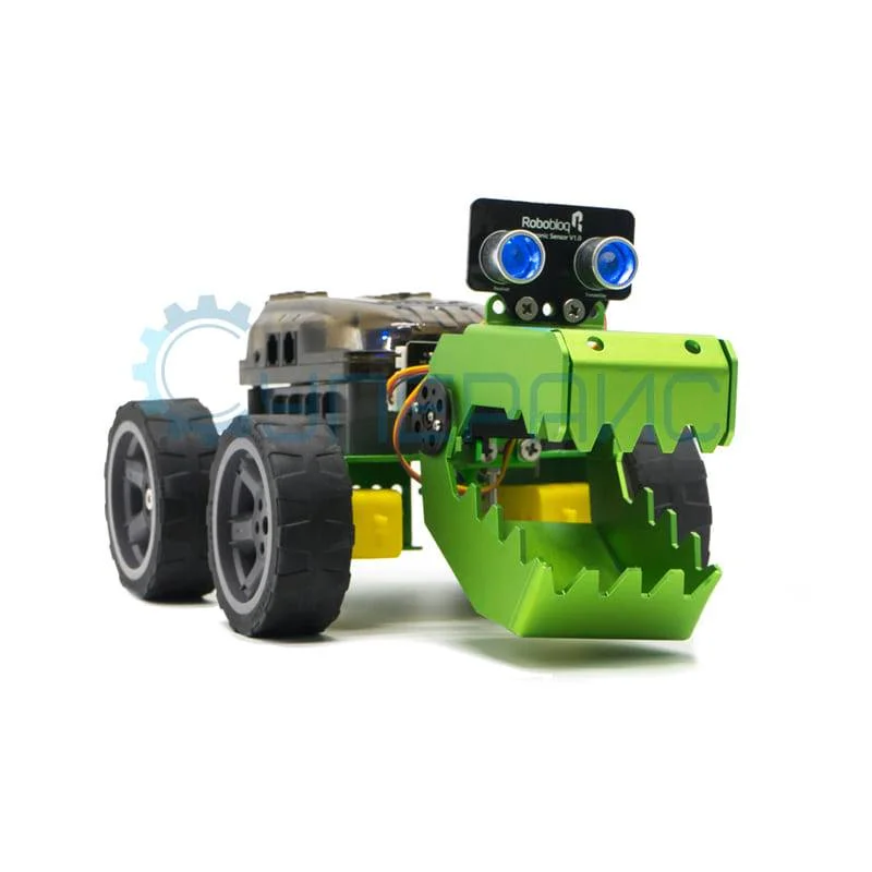 Образовательный конструктор робот-динозавр STEM Robobloq Q-Dino фото 3