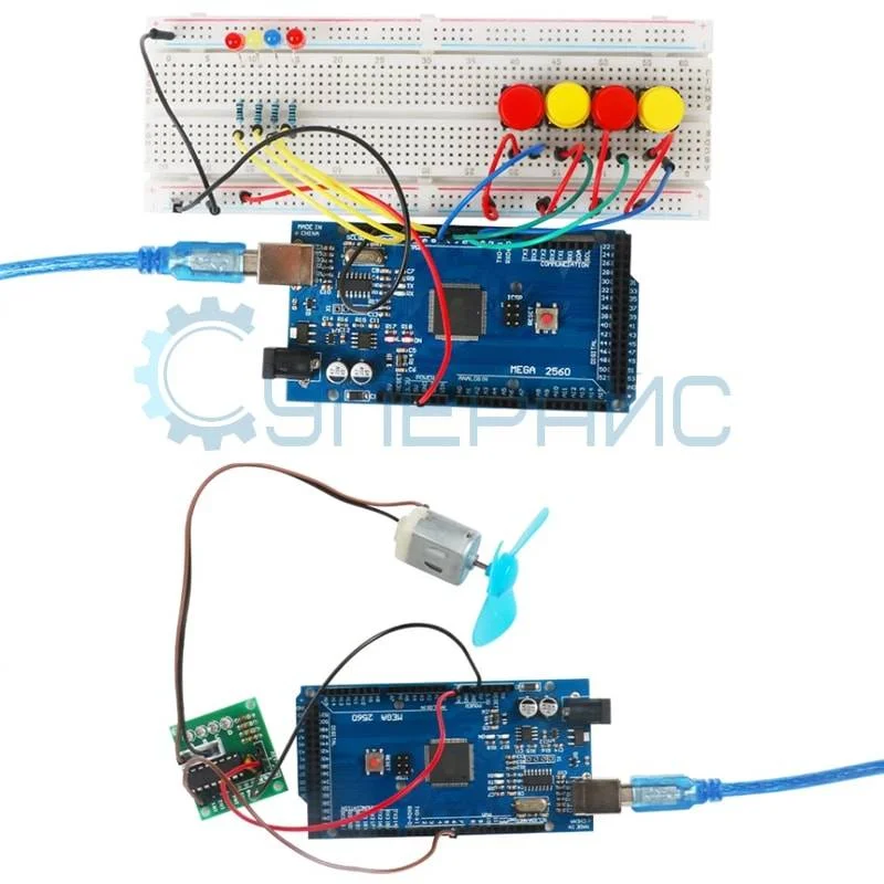 Базовый набор датчиков Keywish Mega2560 Base Kit для Arduino проектов фото 2