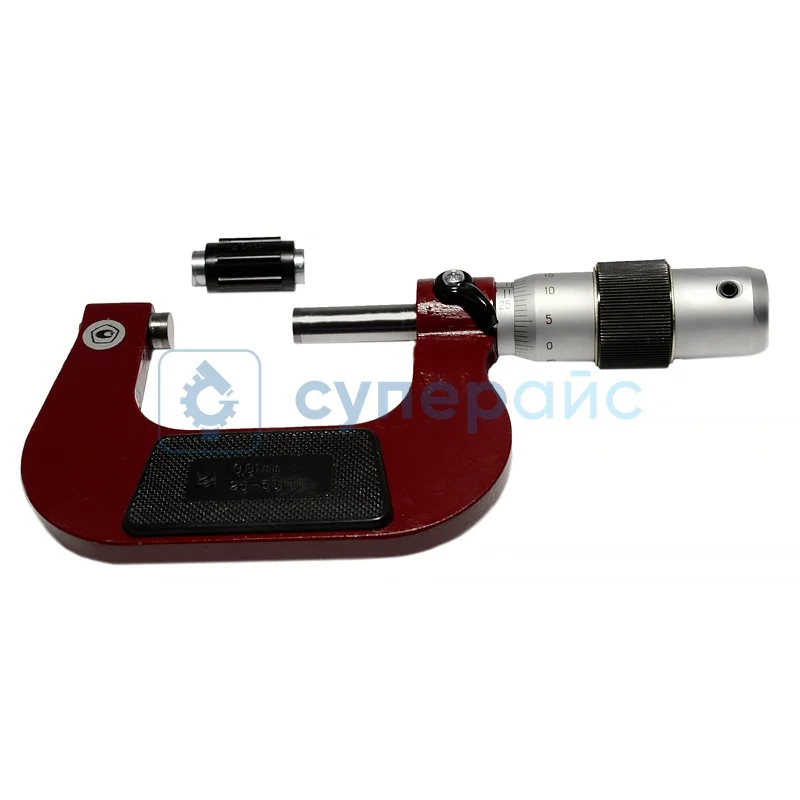 Гладкий микрометр Вятский Инструмент МК - 50 кл. 1 фото 1