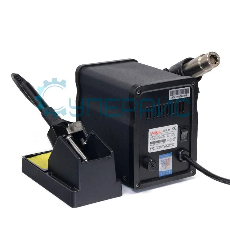 Термовоздушная паяльная станция YIHUA 898BD с цифровым дисплеем фото 3