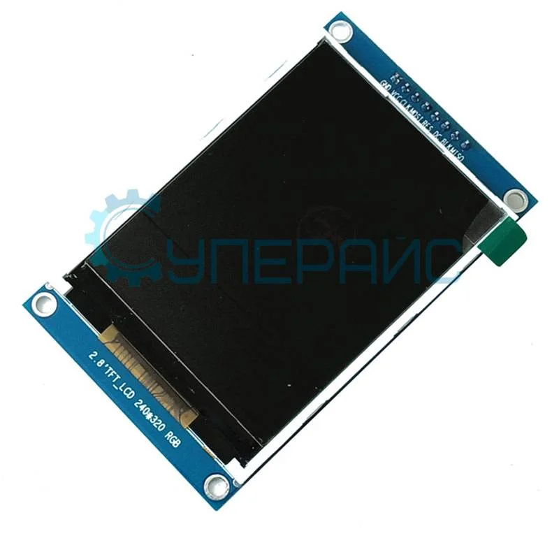 Дисплей TFT 2.8 дюйма, SPI, 3.3 В фото 4