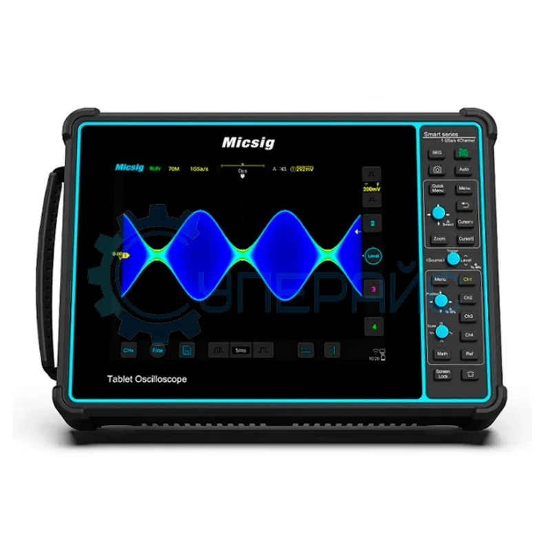 Сенсорный осциллограф Micsig SATO2002 (2 канала, 200 МГц) фото 1