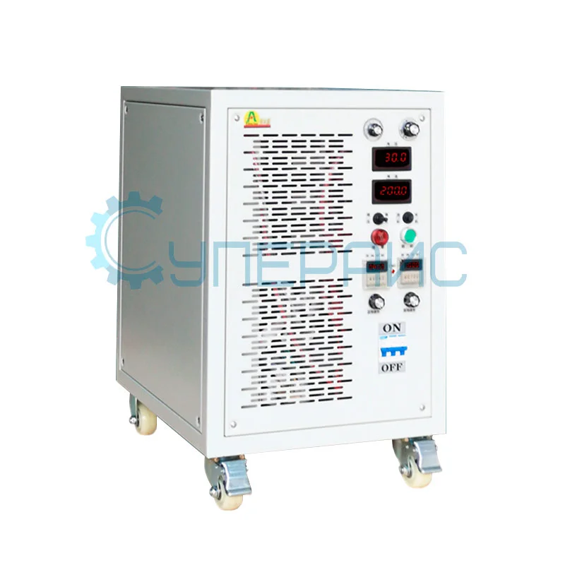 Источник постоянного тока Yibenyuan YBN30-200-2 для электролиза (30В, 200А) фото 1