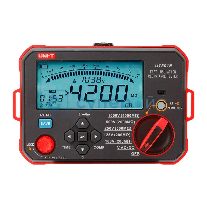 Измеритель сопротивления изоляции UNI-T UT501E фото 1