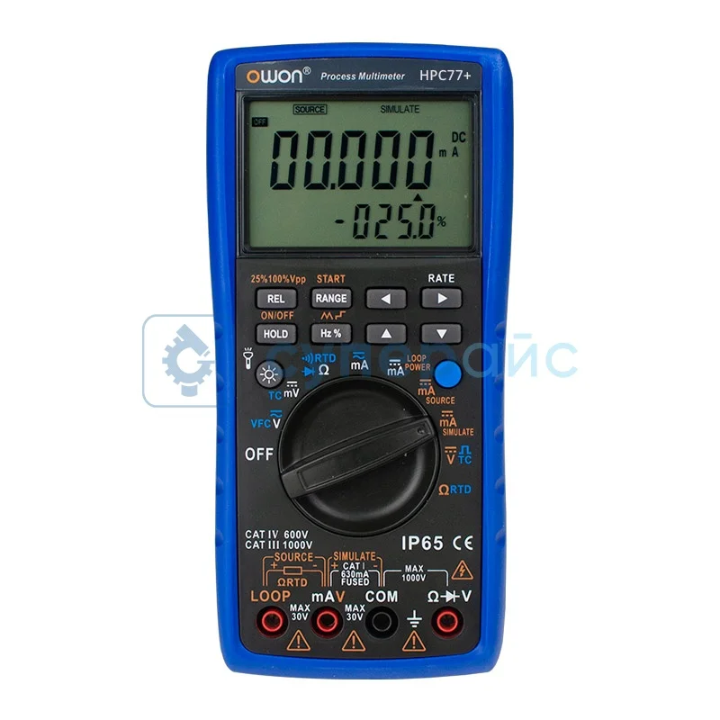 Портативный мультиметр OWON HPC77+ фото 1