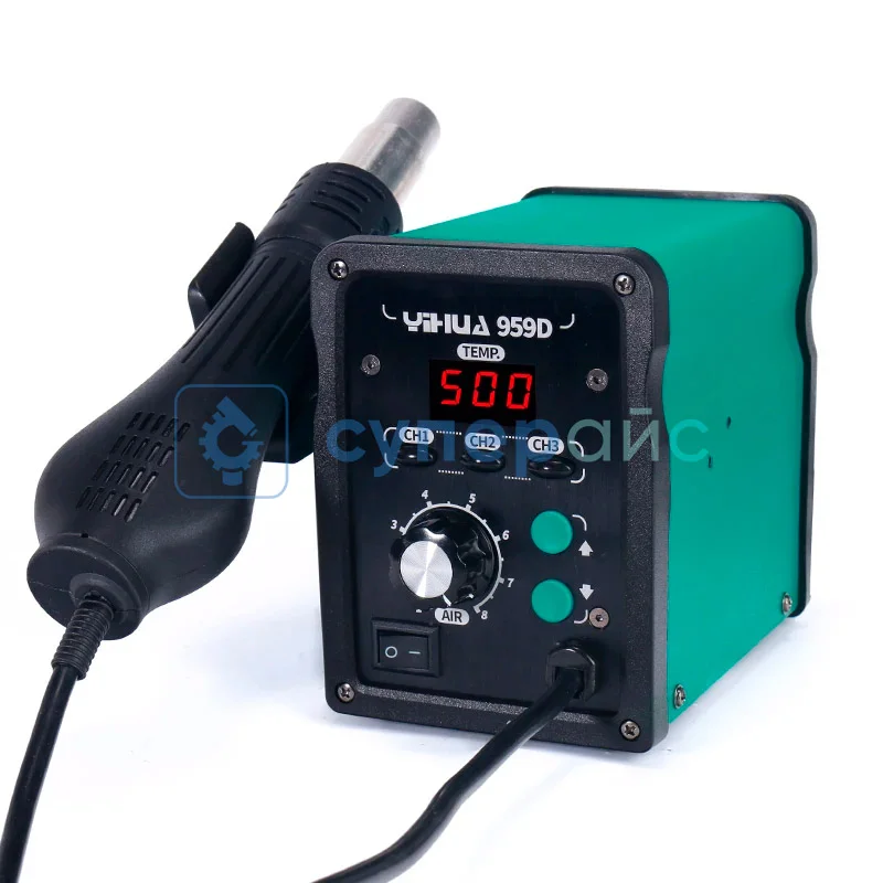 Термовоздушная паяльная станция YIHUA-959D фото 2