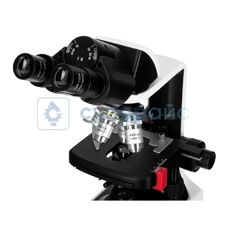 Биологический бинокулярный микроскоп Levenhuk 450B фото 2