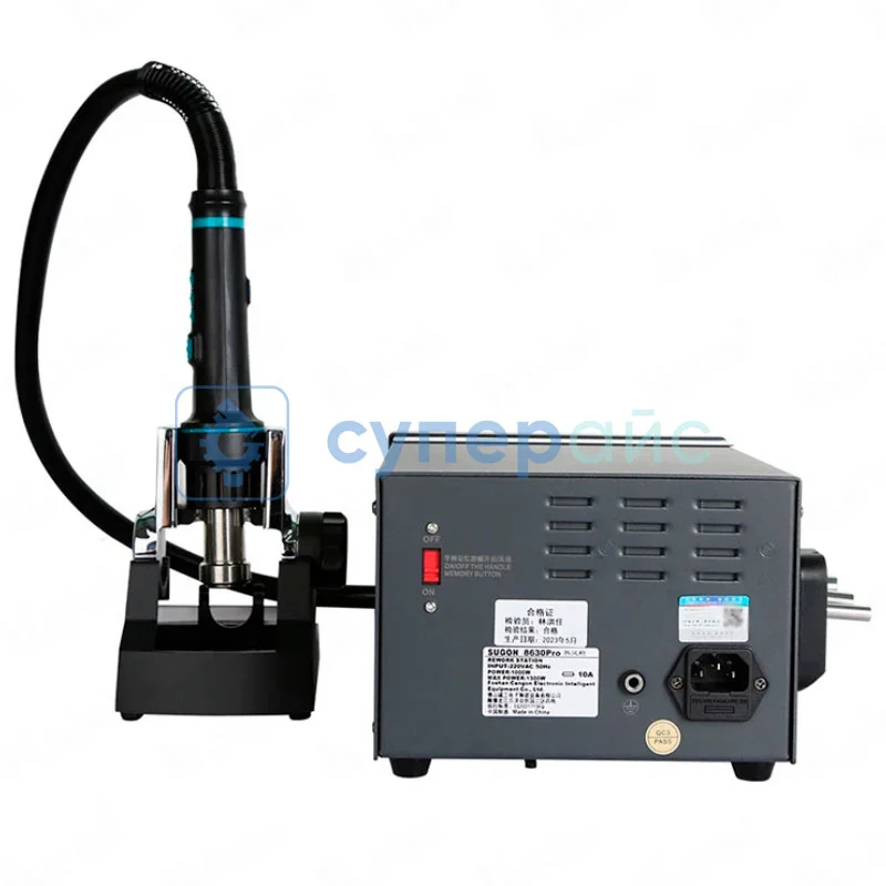 Паяльная станция SUGON 8630-Pro с термофеном фото 4