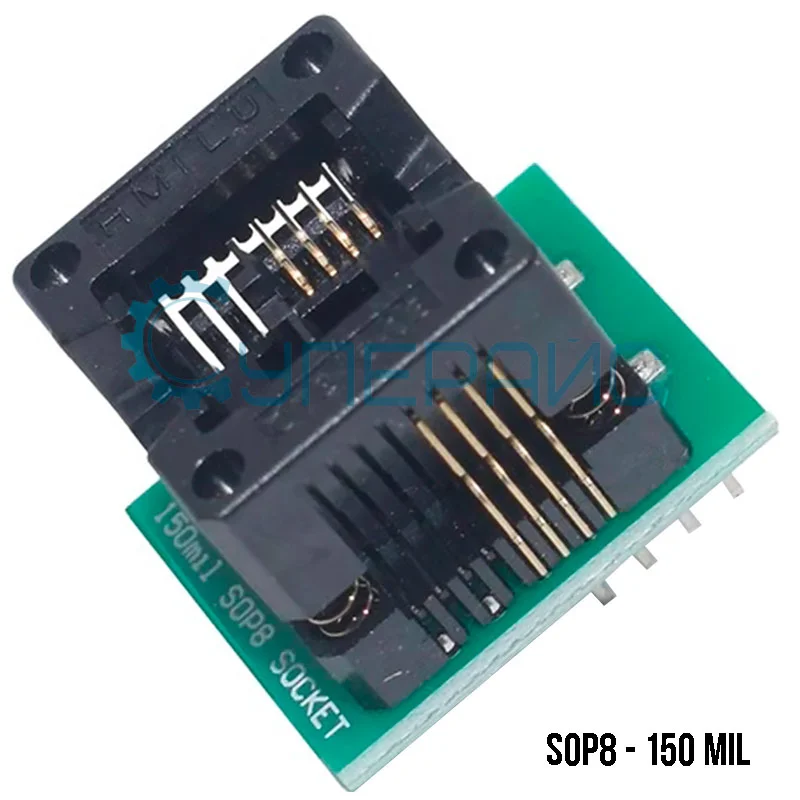 USB программатор на CH341A с тремя адаптерами фото 8