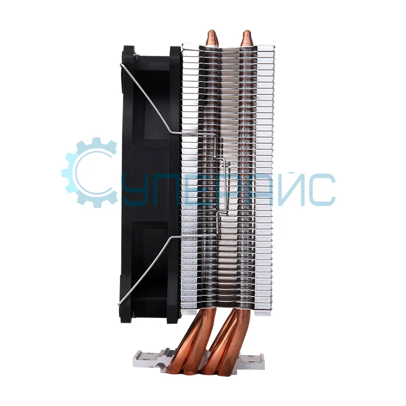 Процессорный кулер HUANANZHI A500, 4 медные тепловые трубки фото 2