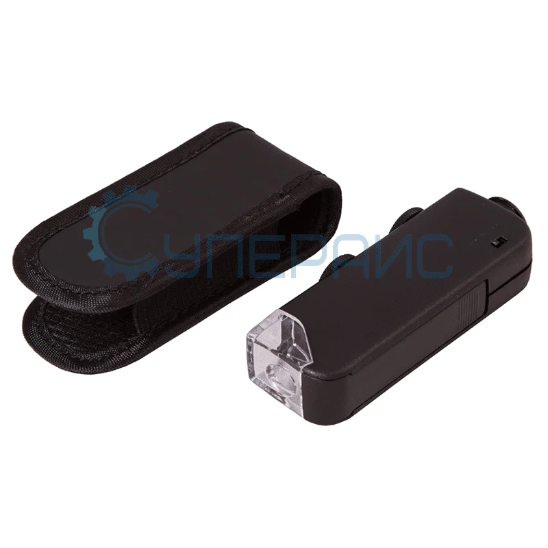 Карманный микроскоп Bresser 60x–100x со светодиодной подсветкой фото 7