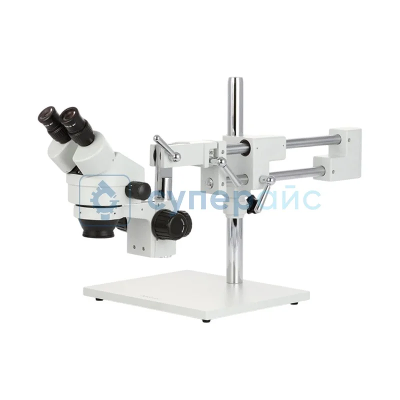 Бинокулярный микроскоп AmScope 7X-45X фото 1