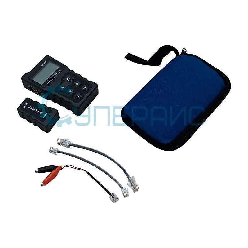 Сетевой кабельный PoE тестер Noyafa NF-488 фото 9