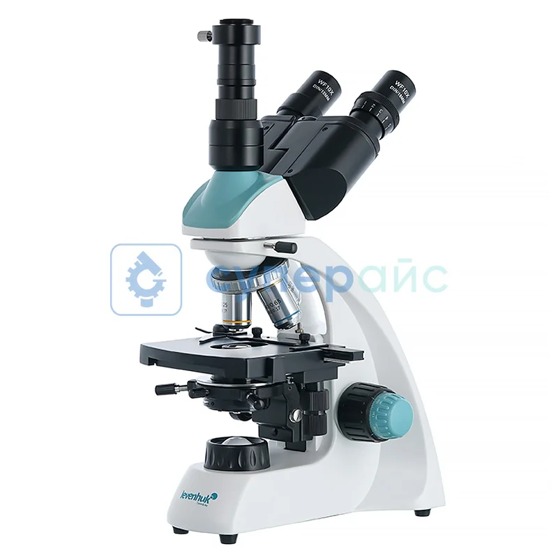 Микроскоп тринокулярный Levenhuk 400T фото 1