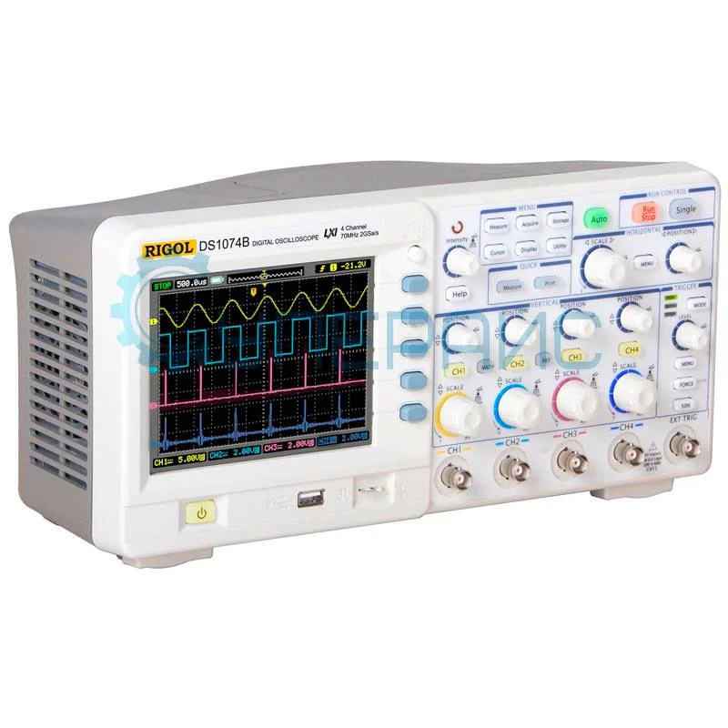 Цифровой настольный осциллограф RIGOL DS1074B фото 1