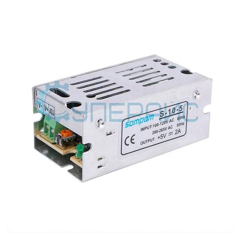 Импульсный источник питания SOMPOM S-10-5 (5В, 2А) фото 1