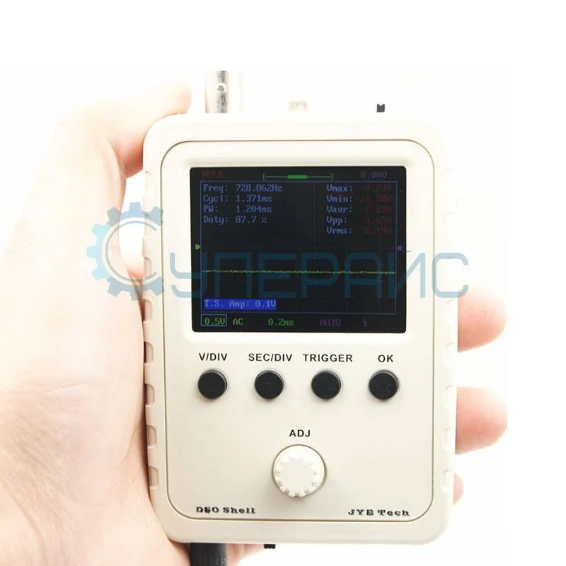 Портативный цифровой осциллограф DSO150 DSO Shell фото 7