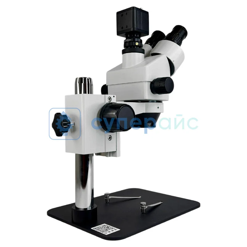 Тринокулярный микроскоп Crystallite ST-7045 с камерой VGA фото 4
