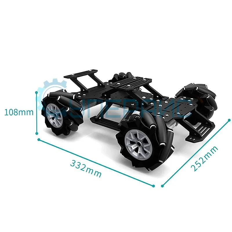 Колесная платформа шасси YOURFUN Robotics с редуктором TSINY-8370 фото 5